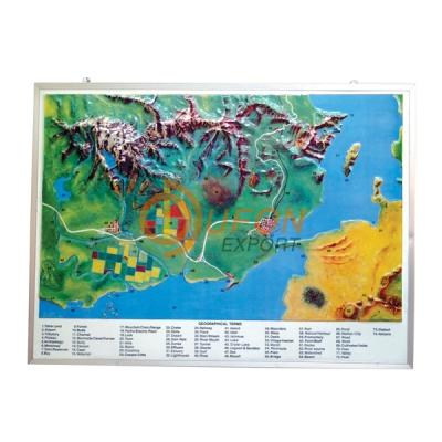Geographical Terms 3D Model