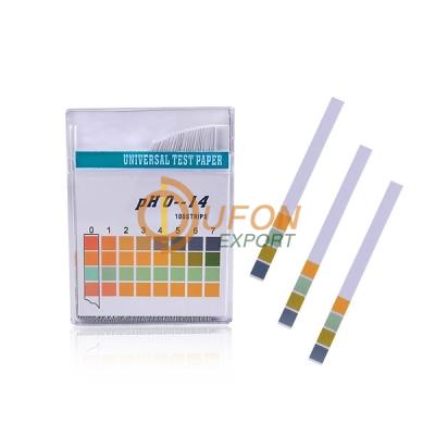 Universal pH Paper, pH 0-14, 100 strips/pack