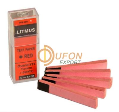 Litmus Paper Red Box