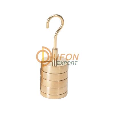 Slotted Weights Brass Set